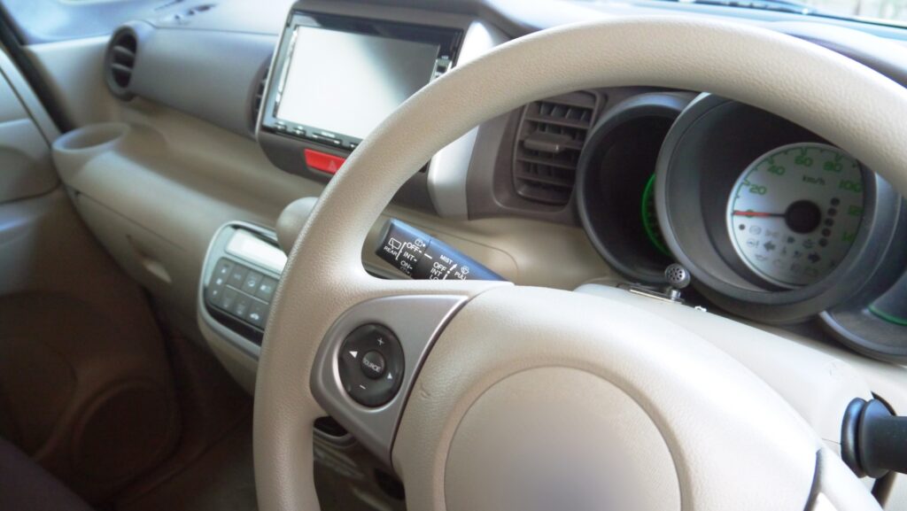 車のダッシュボード